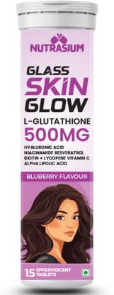 NUTRASIUM L-Glutathione 500 mg With skin Radiance Blend For Skin whitening|Glow|Dark Spot