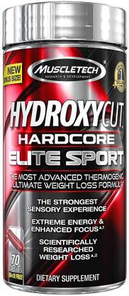 Muscletech Hydroxycut Hardcore Elite Sport 70 Caps