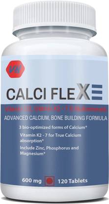 Vitaminhaat Multi-source Calcium formula, Vitamins K2-7(MK7), D3, Magnesium & Zinc