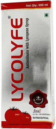 Lycolyfe Syrup Vitamin A Vitamin C & Vitamin E Nutritional For All Age Group Pack Of 2