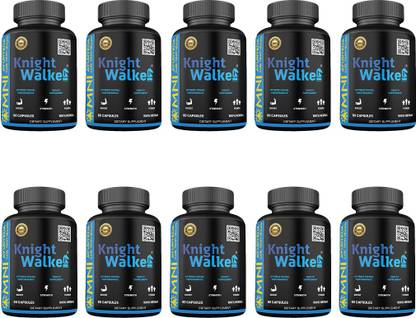 Knight Walker Energy Booster Capsules for Men Pack of 10