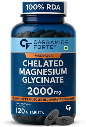 CF Chelated Magnesium Glycinate 2000mg Per Serving Magnesium Supplement