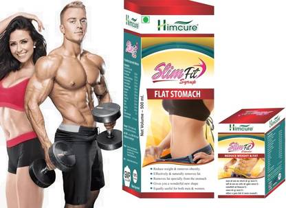 HIMCURE Slim-fit capsule+syrup| A complete weight loss solution