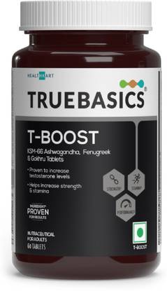TRUEBASICS T-Boost, Testosterone Booster Supplement for Men