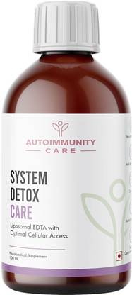 Autoimmunity Care System Detox Care - Liposomal EDTA, Mitochondrial Boost, Brain & Heart Health
