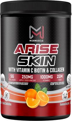 Mormuscle collagen, biotein, apple cider vinager