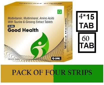 Uhl UNIMARCK GOOD HEALTH MULTIVITAMIN BODY BUILDING TAB WITH TAURINE (4*15TAB)