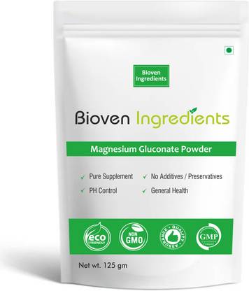 Bioven Ingredients Magnesium Gluconate Powder-125gm