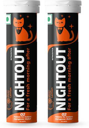 FAST&UP Nightout | Promotes Instant Hangover Relief Rapid Hydration & Energy | No Nausea