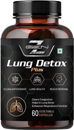GenZ grow Lung Detox Supports Lung Cleansing, Health & Immune Defense Pack 1