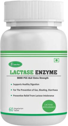 BIOVEN Lactase Enzyme Vegetarian Tablets