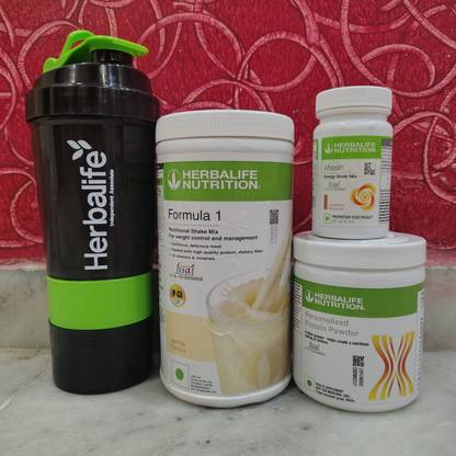 HERBALIFE FORMULA-1VANILLA SHAKE,PPP200GM,AFRESH CINNAMON WITH SHAKERCUP FREE