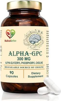 Nutraliebe Alpha-GPC 300 mg, 90 Vegetarian Capsules