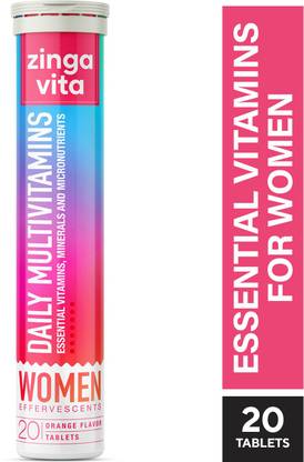 Zingavita Daily Multivitamins Effervescent Tablets – 20 Count_2