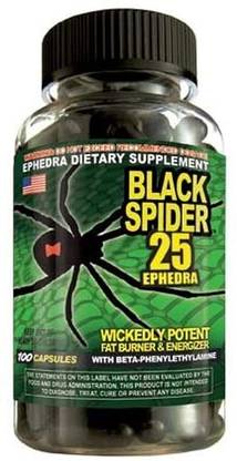 Black Spider 25 - Fat Burner | Unflavored