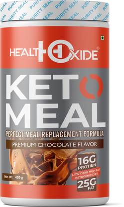 HEALTHOXIDE Ketogenic Diet - Perfect Meal Replacement Shakes for Good Health – (Chocolate)