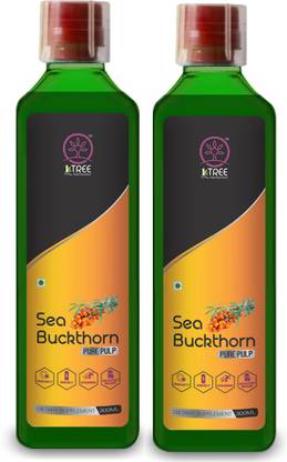 1 Tree Sea Buckthorn Pulp-Himalayan Berry Juice-1Tree Sea buckthorn Juice-Omega3,6,9& 7