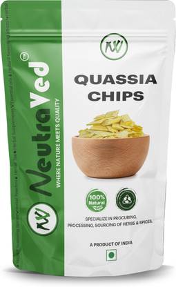 NeutraVed Quassia Amara Wood Chips Bark Kawasiya Diabetes Madhumeh Lakdi Koshiya Lakdi