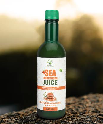 wecureayurveda Sea Buckthorn Juice+Sea Buckthorn Capsule - Combo Pack of 2