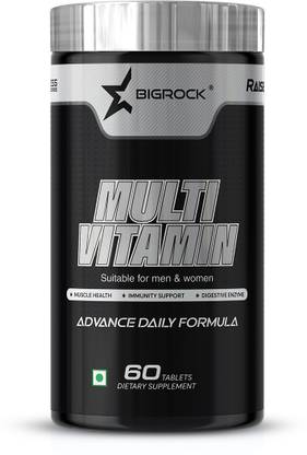 BIG ROCK NUTRITION Multivitamin Complete Daily Vitamins for Immune Support and Energy Boost