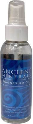 Ancient Minerals Magnesium Oil Spray 4 oz. -Pure Genuine Zechstein Magnesium Chloride Supplement