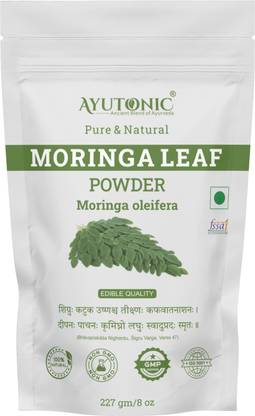 Ayutonic Moringa Leaf Powder | 100% Natural Herbal Superfood Supplement