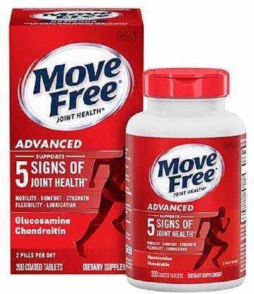 Schiff Move Free Glucosamine and Chondroitin Supplement 200 Tabs