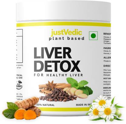 justvedic Liver Detox Drink Mix - To Quit Alcohol and Clean Liver