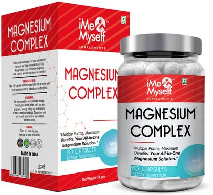 iMeMyself Magnesium Complex – 90 Capsules | All-in-One Magnesium Solution