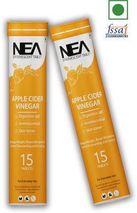 Nea Apple Cider Vinegar Effervescent Tablets 30 Days | Weight Management | Fat Loss