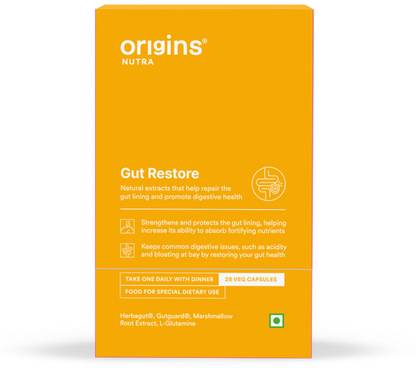 Origins Nutra Gut Restore | Repairs GUT Lining, Promotes Digestive Health