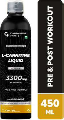 CARBAMIDE FORTE L-Carnitine Liquid 3300mg | L Carnitine L-Tartrate Supplement for Fat Loss