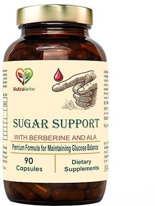 Nutraliebe Premium Blood Sugar Support, Natural Glucose Control with Berberine