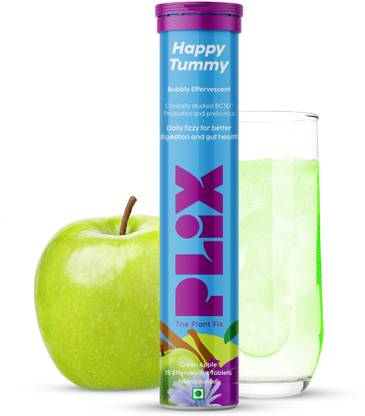 The Plant Fix Plix Happy Tummy + Pre-Probiotics With Clinically Studied BC30