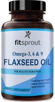 Fitsprout Flaxseed extract Capsules Omega 369 (D56)