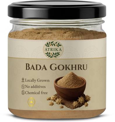 Atrika Gokhru Powder | Ayurvedic Herb for Vitality, Strength & Kidney Support