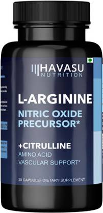 Havasu L-Arginine Enhancement for Men Nitric Oxide Supplement for Stamina and Endurance