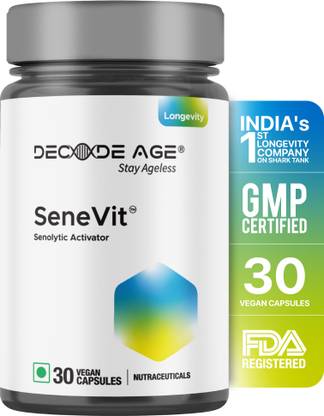 Decode Age Senolytic Activator SeneVit Blend of Fisetin, Apigenin