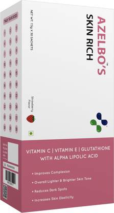 Azelbo Nutra Azelbo's Skin Rich | L - Glutathione - 500mg | Beta Carotene 5000 mcg