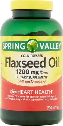 Spring Valley Flaxseed oil 1200mg