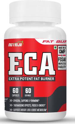 NutriJa ECA - Ephedra, Caffeine, Yohimbine Fat Burner