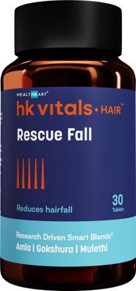 HEALTHKART hk vitals Hair Rescue Fall, Helps Reduce Hairfall & Supports Hair Growth