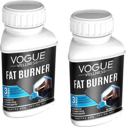 Vogue Wellness Fat Burner Tablets Fat Loss Supplement Reduce belly fat Pack Of 2