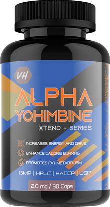 Vitaminhaat Alpha Yohimbine HCL 2Mg 30 Veg Capsules
