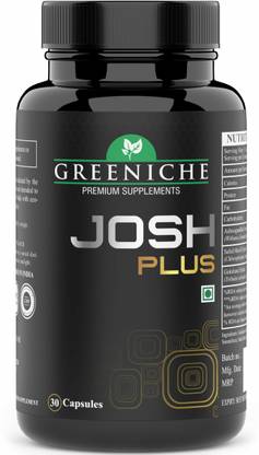 Greeniche 100% Ayurvedic Josh Plus for Men - Energy & Stamina