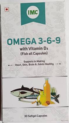 IMC OMEGA 3-6-9 WITH VITAMIN D3 1PCS