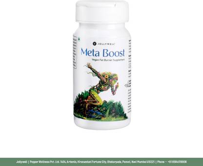 Jollywell Meta Boost Vegan Fat Burner Supplement | 60 tablets (2 month course)