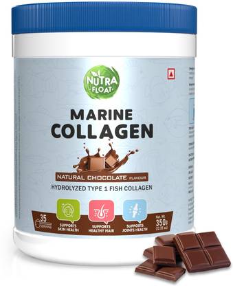 NUTRAFLOAT Marine Collagen powder For Women And Men | Hydrolysed Type I Fish Collagen.
