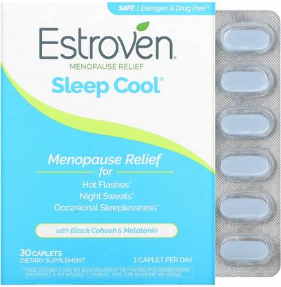 Estroven Menopause Relief + Sleep Cool, 30 Caplets