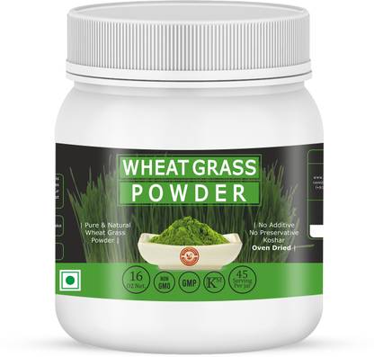 Holy Natural Organic Wheat Grass Powder - 454 GM